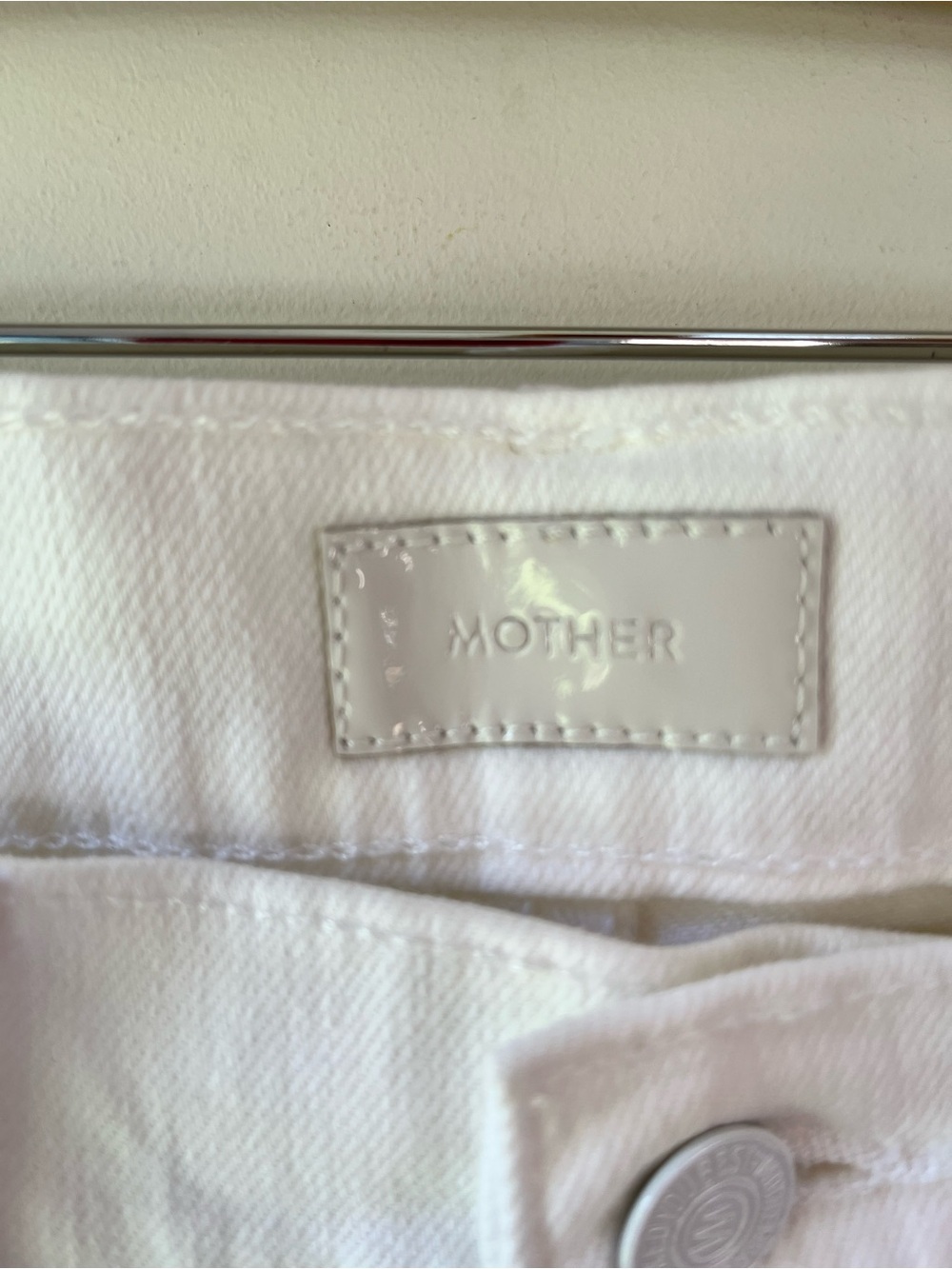 MOTHER The Rider Straight-Leg Ankle High Rise Jeans in Fairest of Them All - 28 - Picture 4 of 10